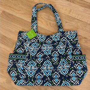 Blue Patterned Tote Bag Vera Bradley. NWT